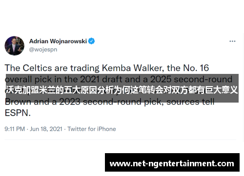 沃克加盟米兰的五大原因分析为何这笔转会对双方都有巨大意义