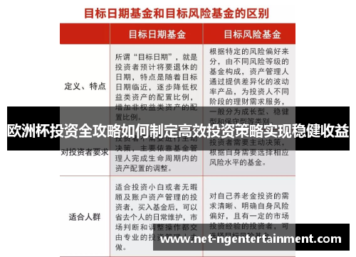欧洲杯投资全攻略如何制定高效投资策略实现稳健收益 欧洲杯投资全攻略如何制定高效投资策略实现稳健收益